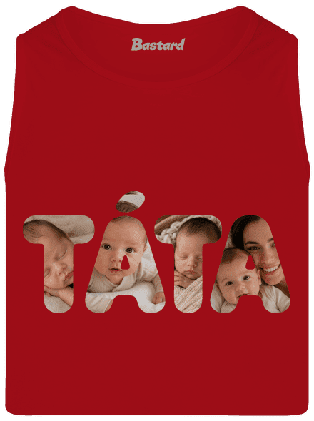 Nápis táta z vlastních fotek
