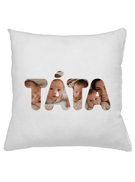 Nápis táta z vlastních fotek
