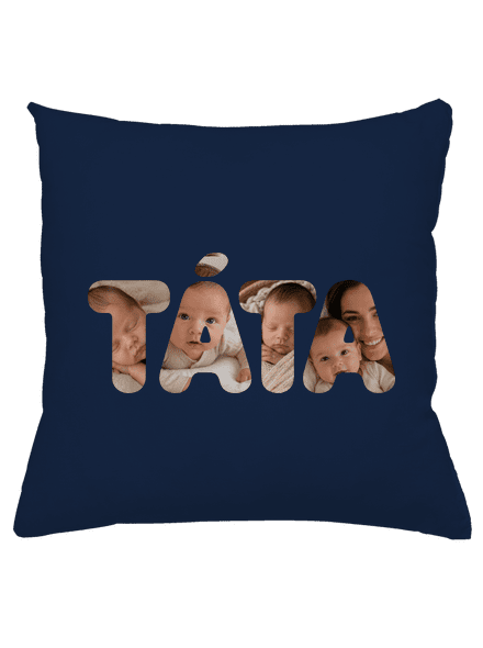 Nápis táta z vlastních fotek