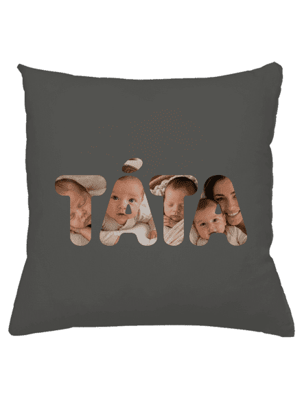Nápis táta z vlastních fotek