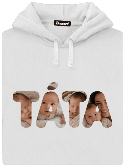 Nápis táta z vlastních fotek