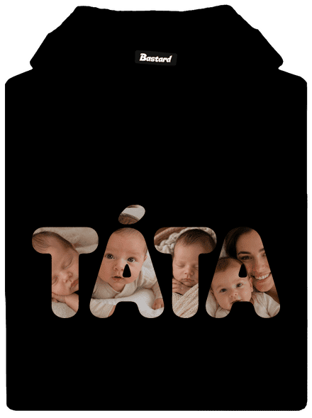 Nápis táta z vlastních fotek