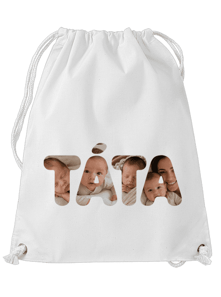 Nápis táta z vlastních fotek