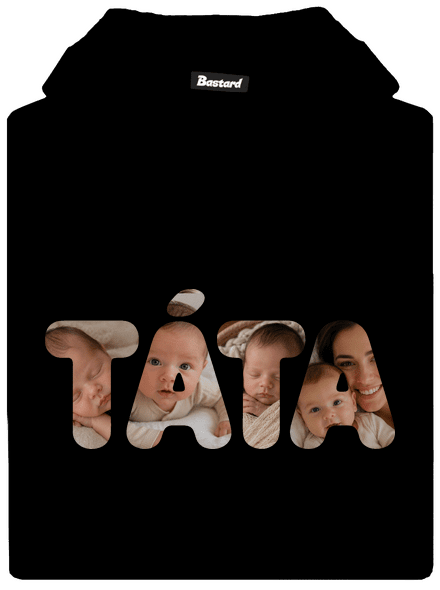 Nápis táta z vlastních fotek