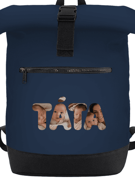 Nápis táta z vlastních fotek