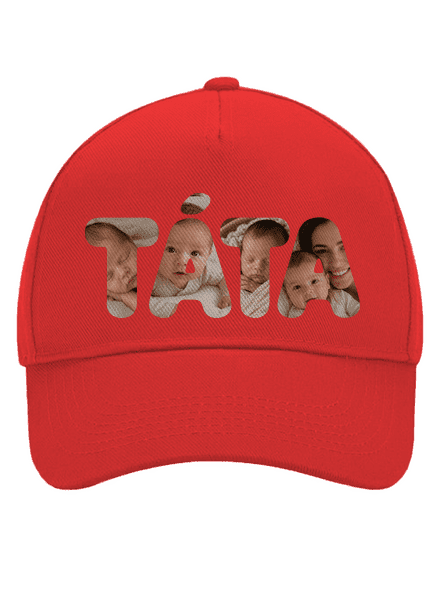 Nápis táta z vlastních fotek