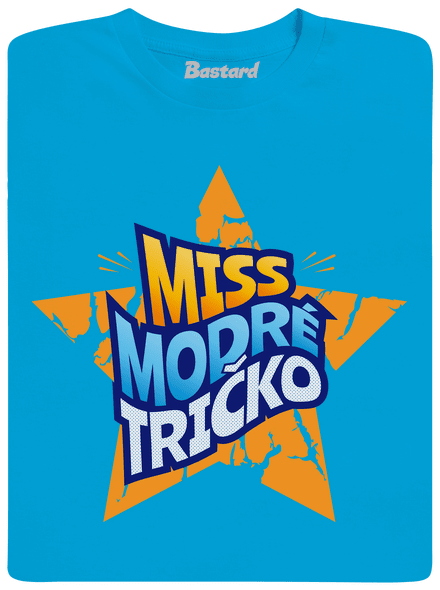 Miss modré tričko