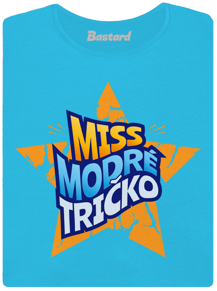 Miss modré tričko