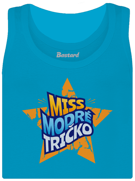 Miss modré tričko