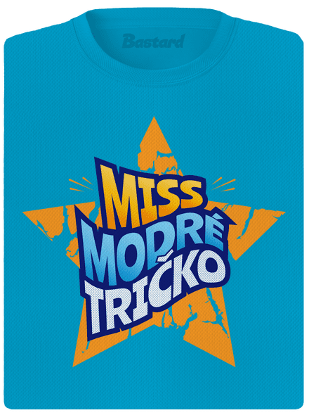 Miss modré tričko