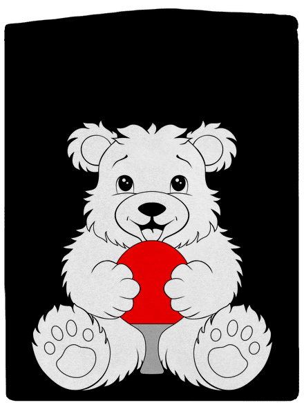 Ping-pongový medvídek