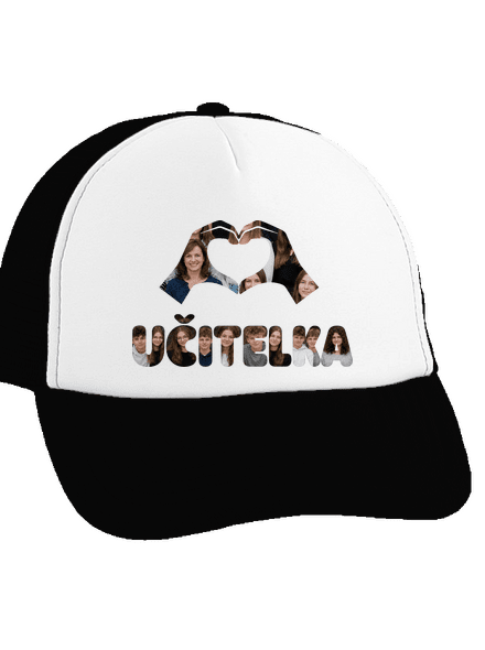 Nápis pro učitele z vlastních fotek
