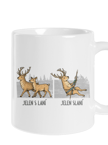 Jelen s laní