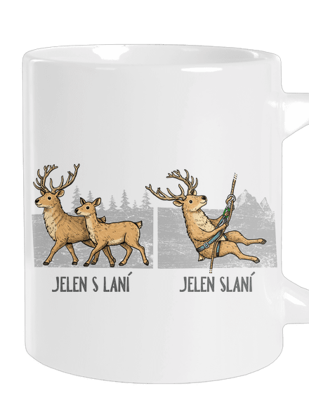 Jelen s laní