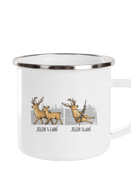 Jelen s laní