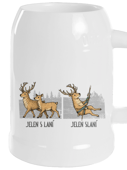 Jelen s laní