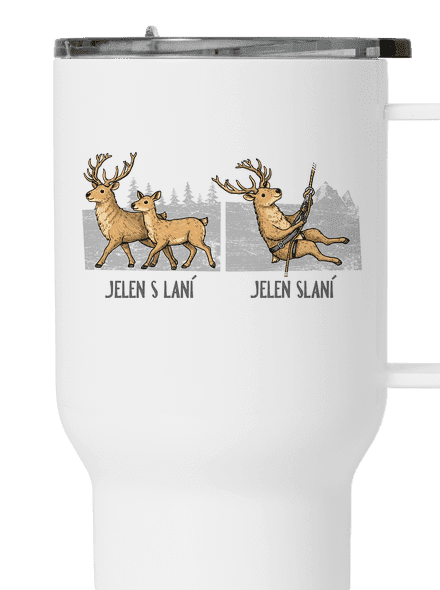 Jelen s laní