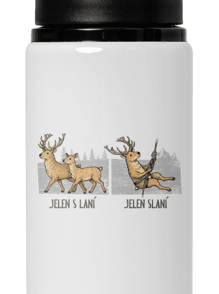 Jelen s laní