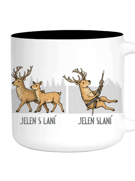 Jelen s laní