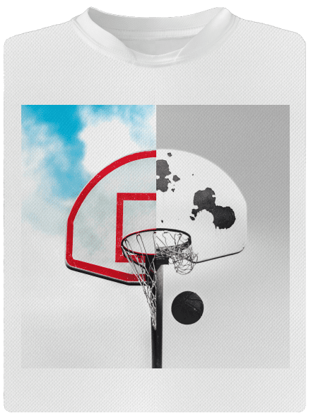 Basketbalový kontrast