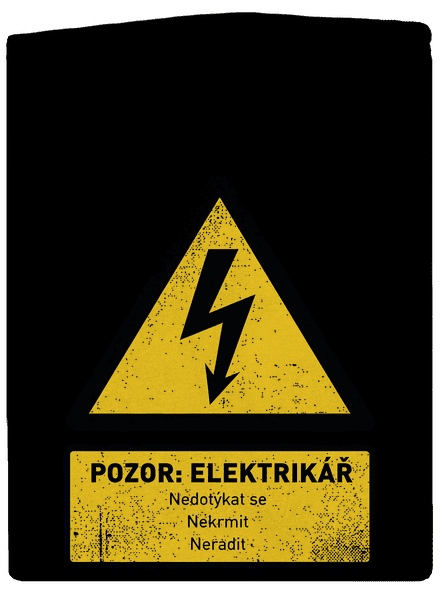 Pozor elektrikář