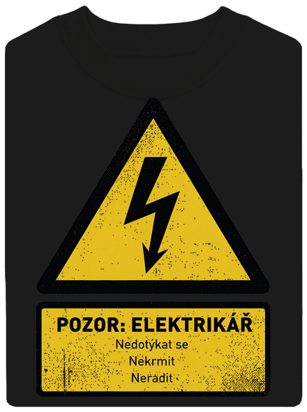 Pozor elektrikář