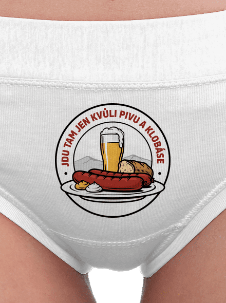 Jdu tam kvůli pivu