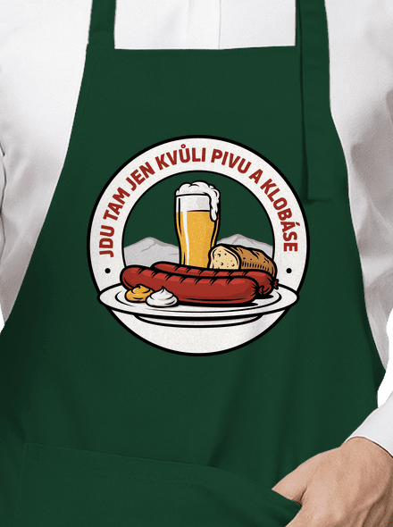 Jdu tam kvůli pivu
