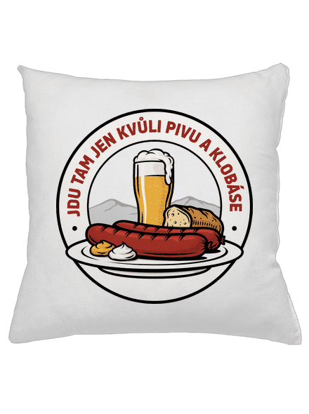 Jdu tam kvůli pivu
