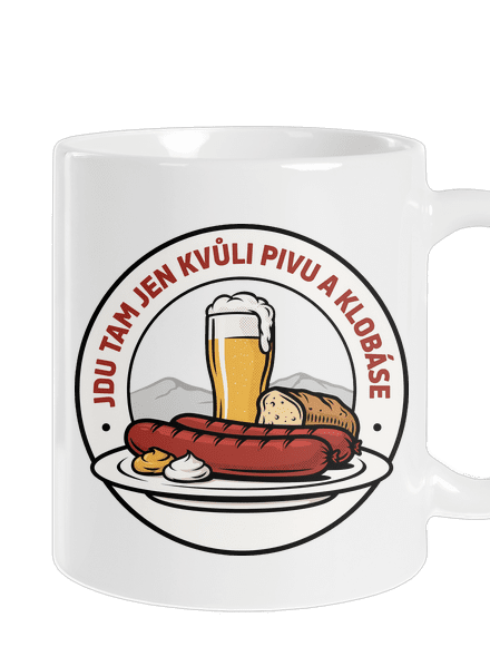 Jdu tam kvůli pivu