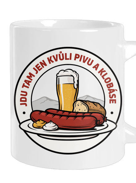 Jdu tam kvůli pivu