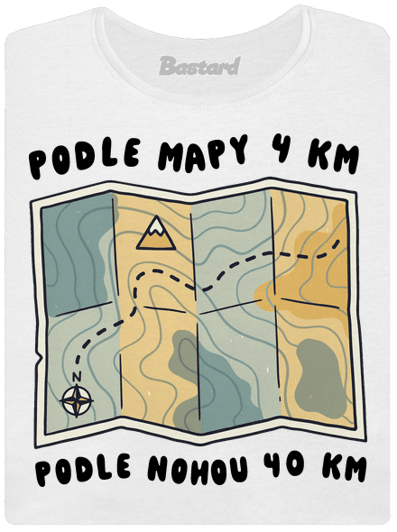 Podle mapy 4 km