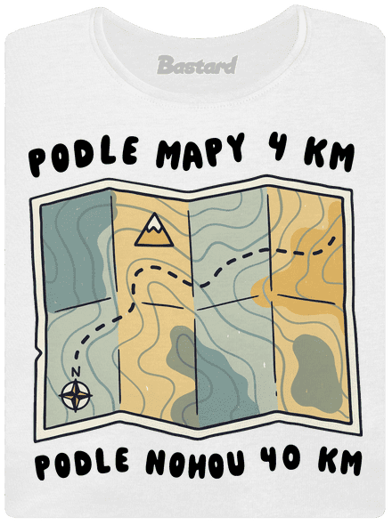Podle mapy 4 km