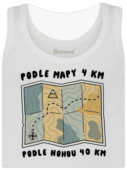 Podle mapy 4 km