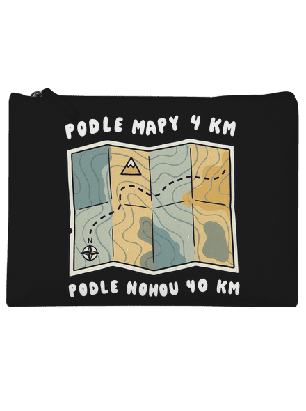 Podle mapy 4 km