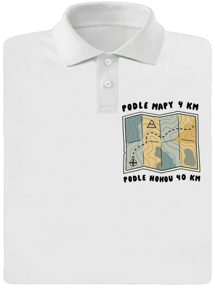 Podle mapy 4 km