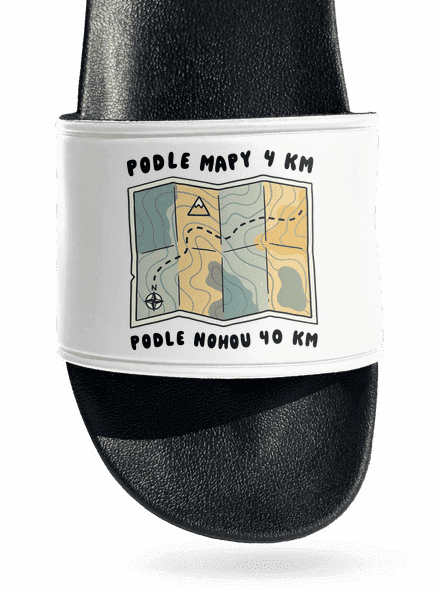Podle mapy 4 km