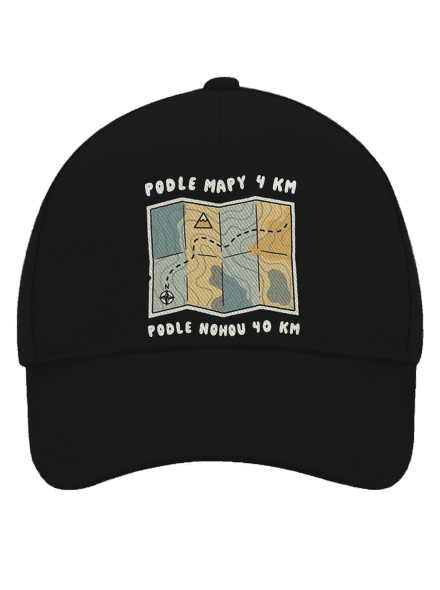 Podle mapy 4 km