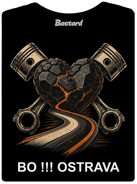 BO Ostrava black heart