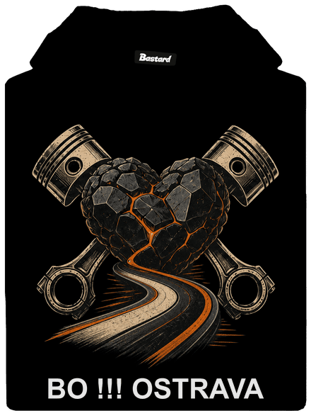 BO Ostrava black heart