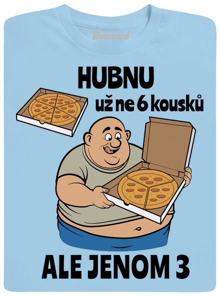 Hubnutí s pizzou