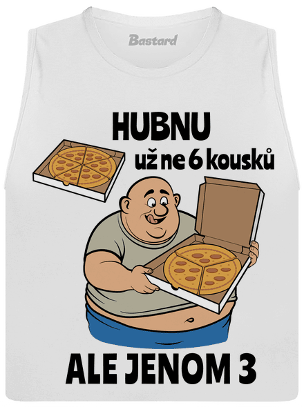 Hubnutí s pizzou