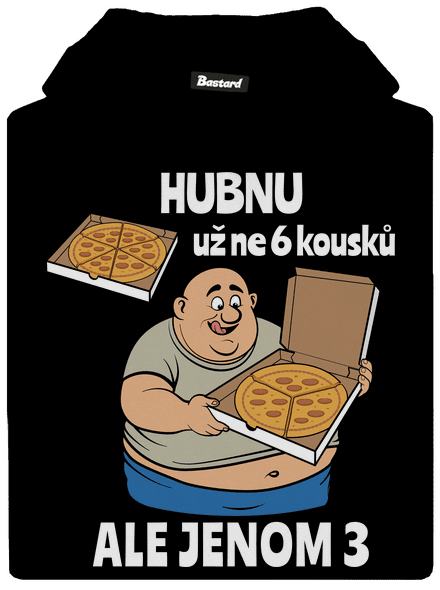 Hubnutí s pizzou