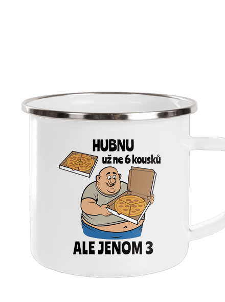 Hubnutí s pizzou