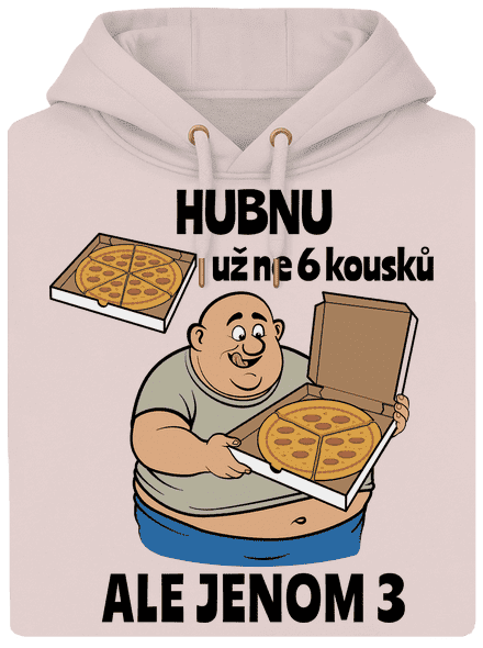 Hubnutí s pizzou