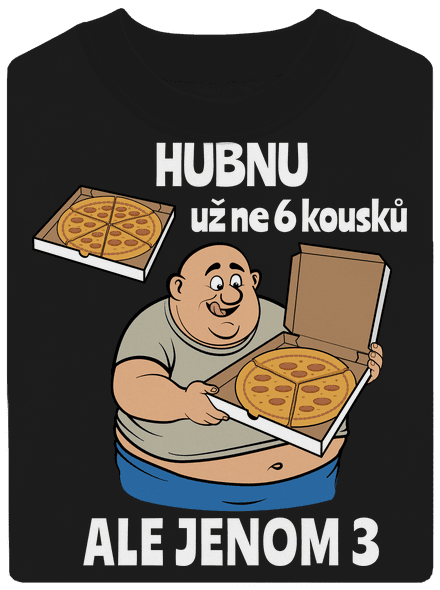 Hubnutí s pizzou