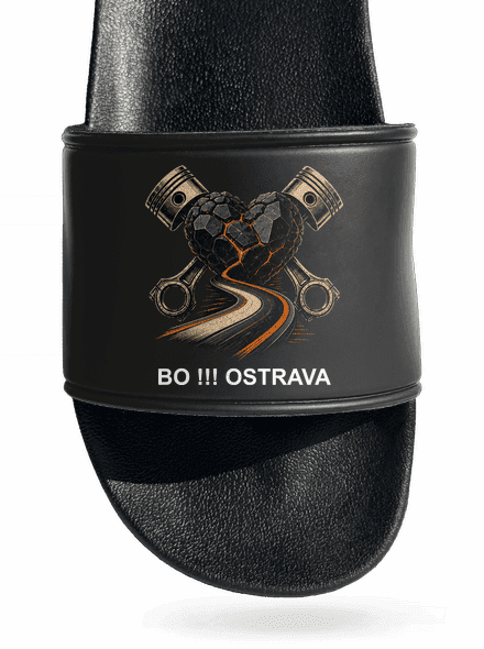 BO Ostrava black heart záda