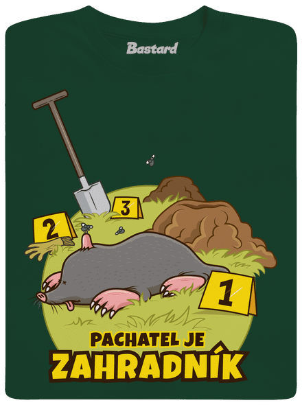 Pachatel je zahradník
