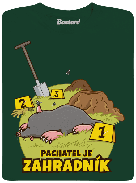 Pachatel je zahradník