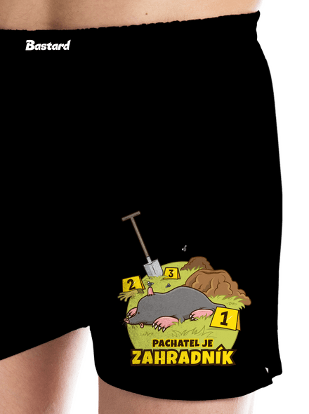Pachatel je zahradník
